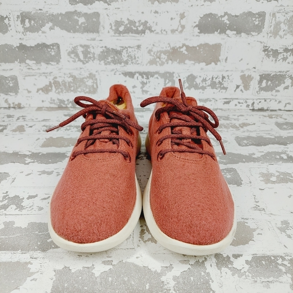 Allbirds Men's Wool Runners Sunkissed & Cream Sole Comfort Shoes H837 - Picture 5 of 9